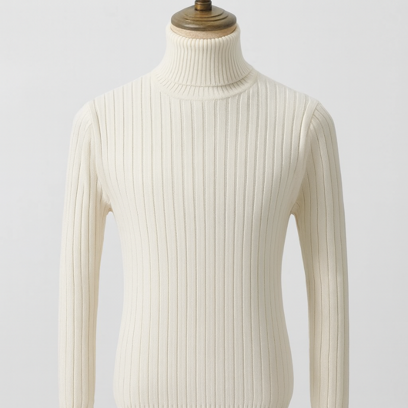 Herren Langarm Rollkragenpullover für die kalten Jahreszeiten