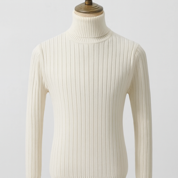 Herren Langarm Rollkragenpullover für die kalten Jahreszeiten