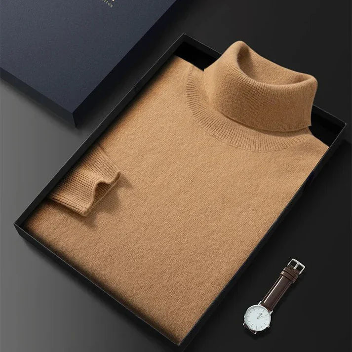 Herren Rollkragenpullover eleganter für die Alltagskleidung | Klassisch