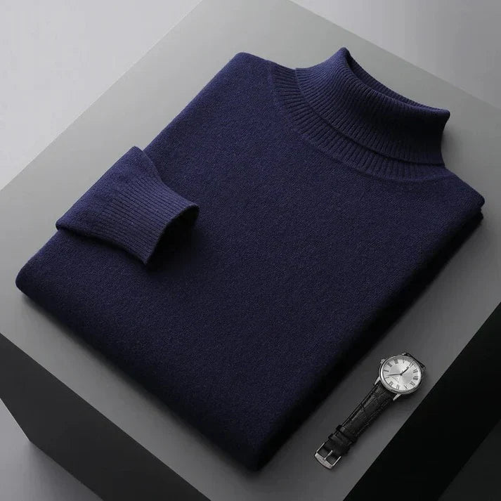 Herren Rollkragenpullover eleganter für die Alltagskleidung | Klassisch