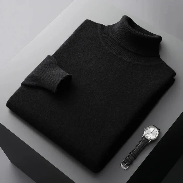 Herren Rollkragenpullover eleganter für die Alltagskleidung | Klassisch