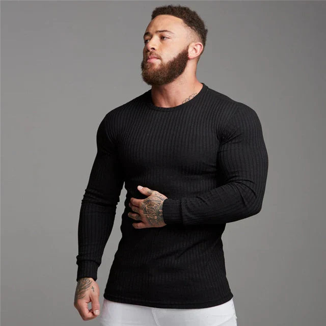 Eleganter Slim-Fit-Pullover für einen lässigen Stil