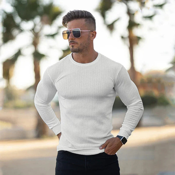 Eleganter Slim-Fit-Pullover für einen lässigen Stil
