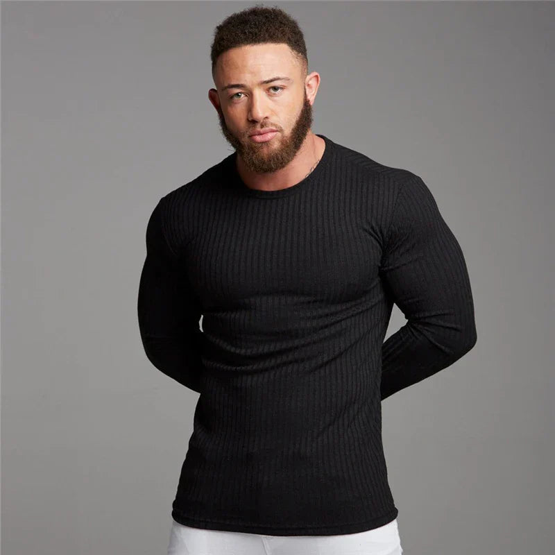 Eleganter Slim-Fit-Pullover für einen lässigen Stil