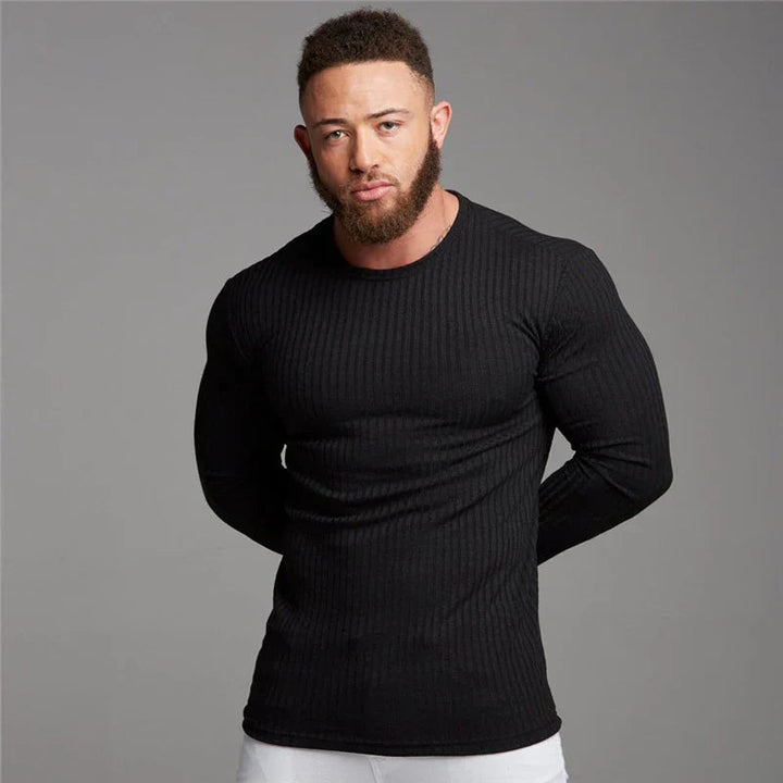 Eleganter Slim-Fit-Pullover für einen lässigen Stil