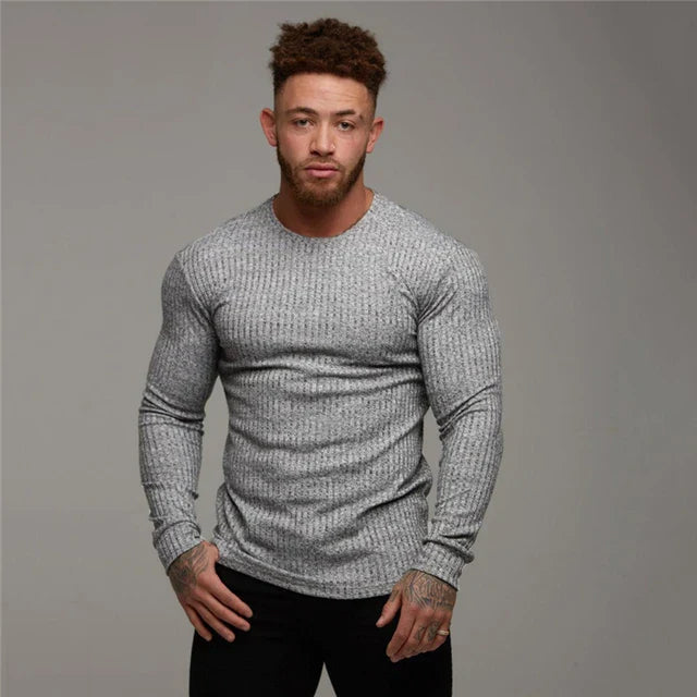 Eleganter Slim-Fit-Pullover für einen lässigen Stil