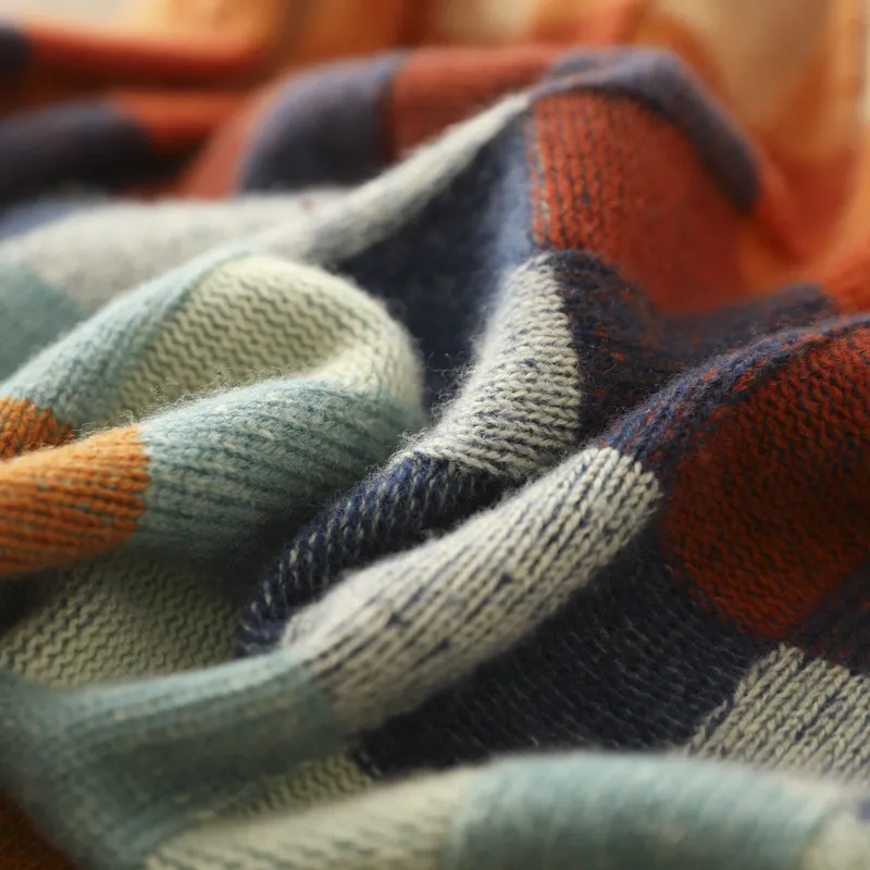 Maglione Donna Collo Alto Colorato per Autunno Inverno, Design Vivace e Confortevole 2