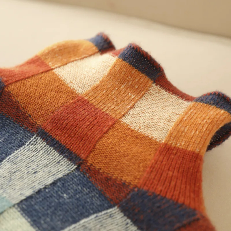 Maglione Donna Collo Alto Colorato per Autunno Inverno, Design Vivace e Confortevole 3