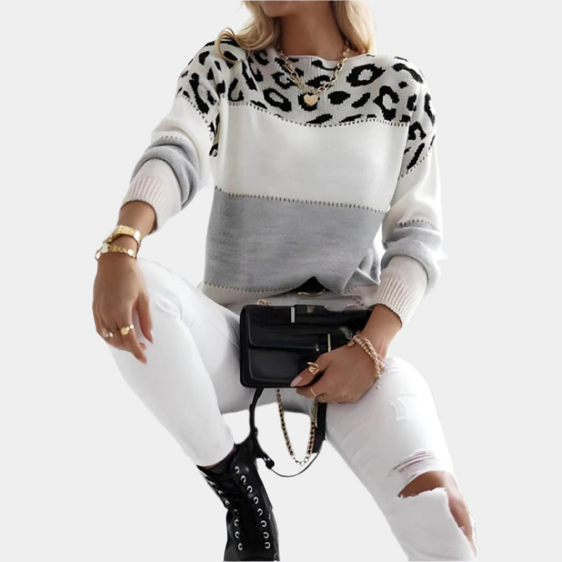 Maglione Donna Comfortevole in Poliestere, Stile Moderno, Facile Manutenzione - Disponibile in Beige e Rosa, Taglie S-3XL 0