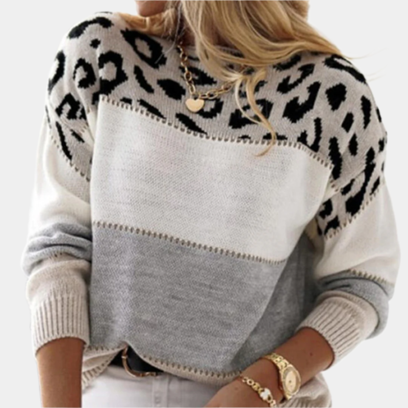 Maglione Donna Comfortevole in Poliestere, Stile Moderno, Facile Manutenzione - Disponibile in Beige e Rosa, Taglie S-3XL 1