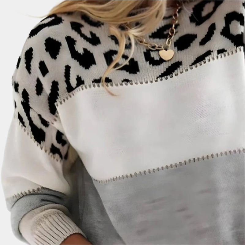 Maglione Donna Comfortevole in Poliestere, Stile Moderno, Facile Manutenzione - Disponibile in Beige e Rosa, Taglie S-3XL 2