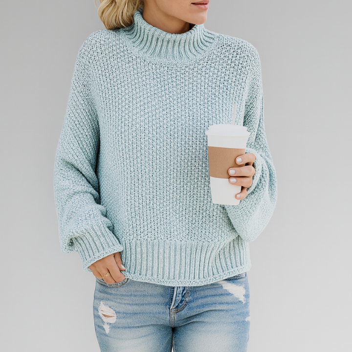 Maglione Donna Elegante Invernale in Acrilico con Dettagli Raffinati - Stile per Ogni Occasione