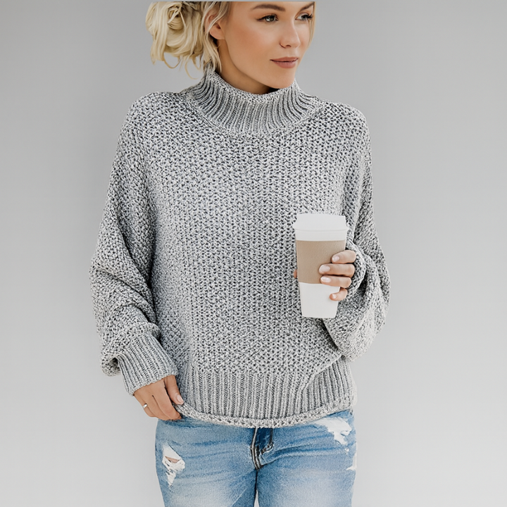 Maglione Donna Elegante Invernale in Acrilico con Dettagli Raffinati - Stile per Ogni Occasione