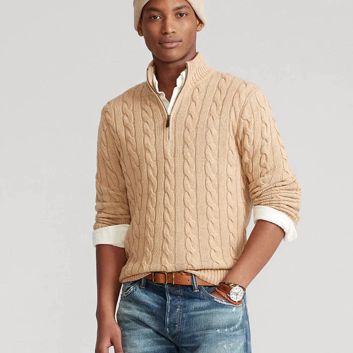 Maglione Uomo Classico Versatile per Stile Casual e Lavoro 1