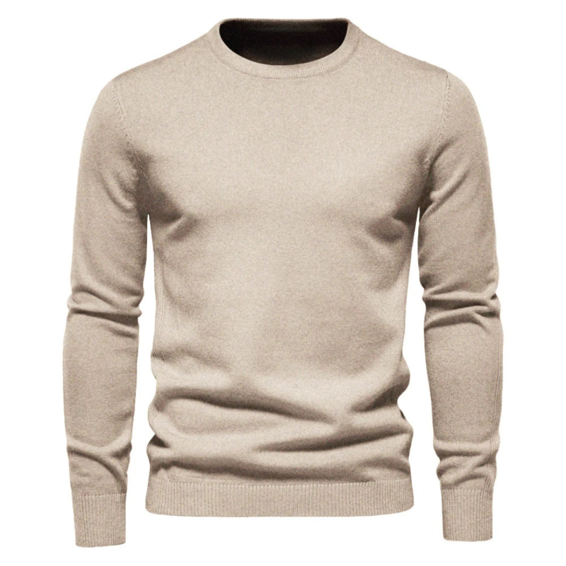Maglione Uomo Elegante in Tessuto Morbido e Traspirante – Pullover Classico per Lavoro e Tempo Libero 1