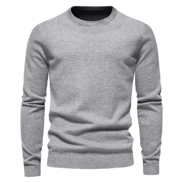 Maglione Uomo Elegante in Tessuto Morbido e Traspirante – Pullover Classico per Lavoro e Tempo Libero 4