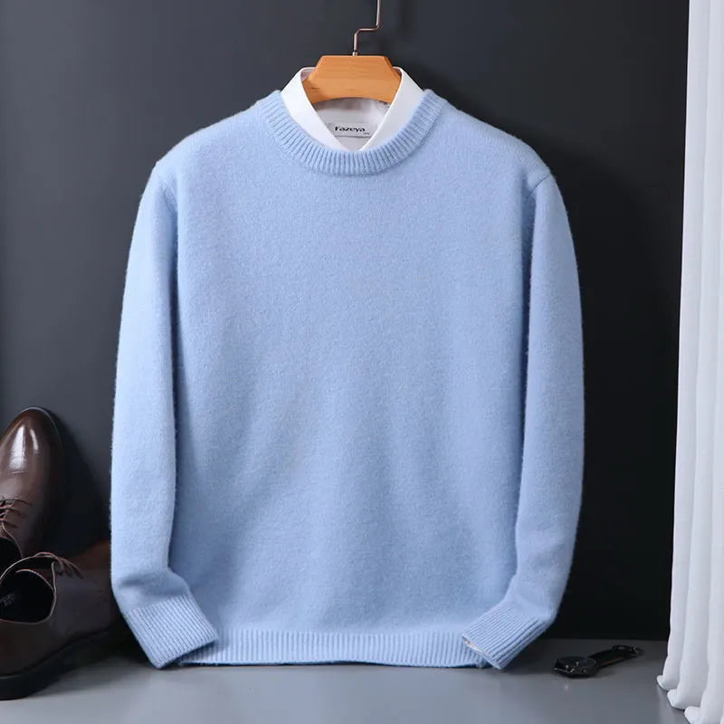 Maglione da Uomo Collo Alto in Cashmere, Maglioni Uomo Eleganti per Ogni Occasione, Pullover Uomo Lunga Manica 3