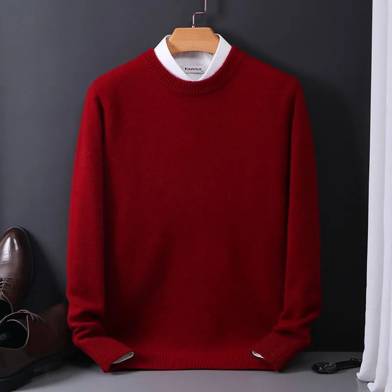 Maglione da Uomo Collo Alto in Cashmere, Maglioni Uomo Eleganti per Ogni Occasione, Pullover Uomo Lunga Manica 5