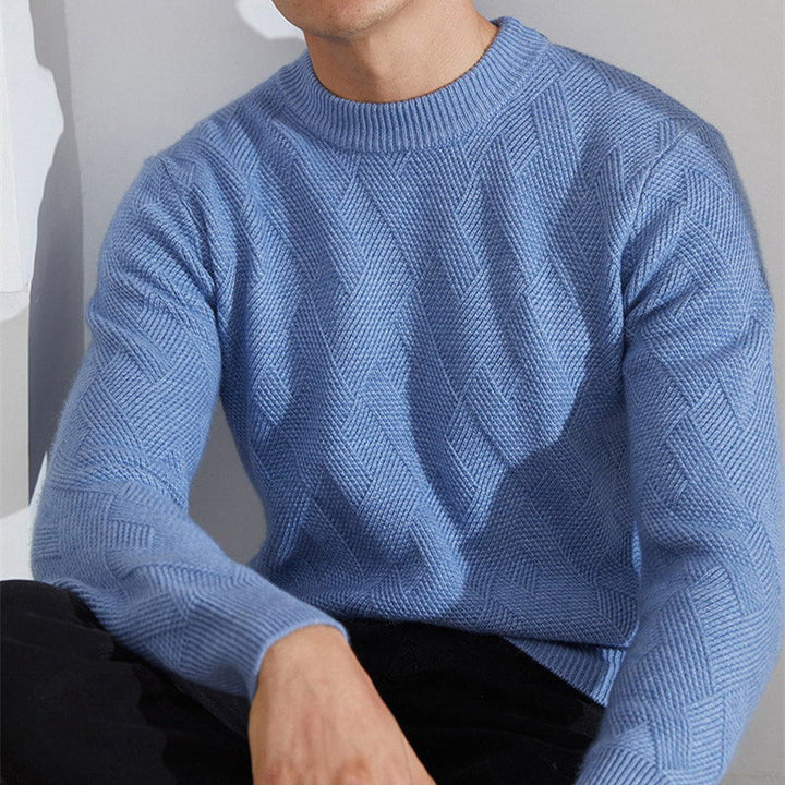 Maglione da Uomo Elegante in Vari Colori, Pullover in Lana Morbida con Design Classico e Comfort Superiore 6