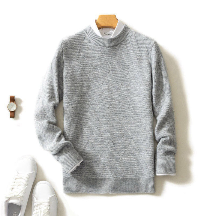 Maglione da Uomo Elegante in Vari Colori, Pullover in Lana Morbida con Design Classico e Comfort Superiore 8