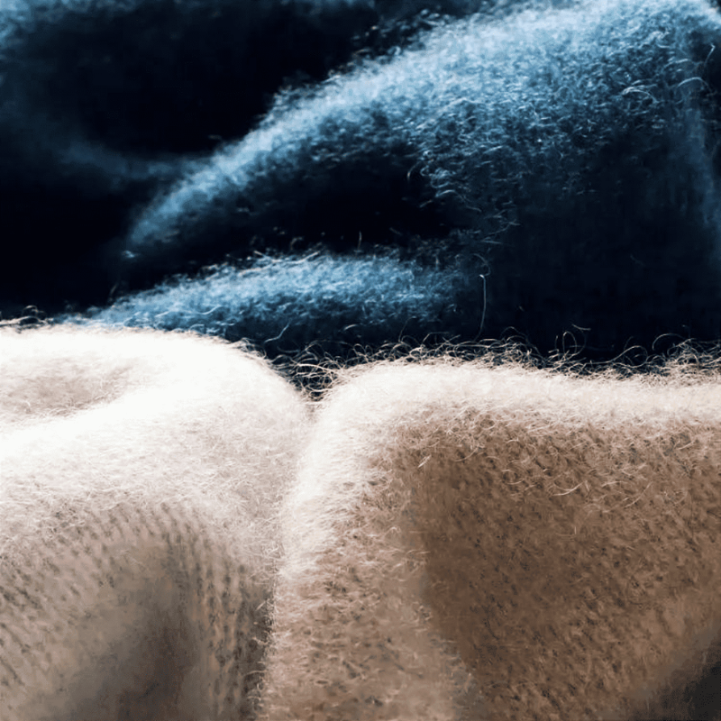 Herrenpullover aus Merinowolle mit Rundhalsausschnitt