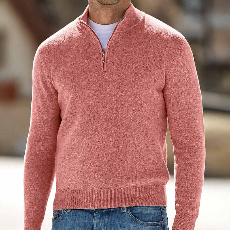 Herrenpullover mit Reißverschluss - Eleganter und vielseitiger Stil für legere und formelle Anlässe