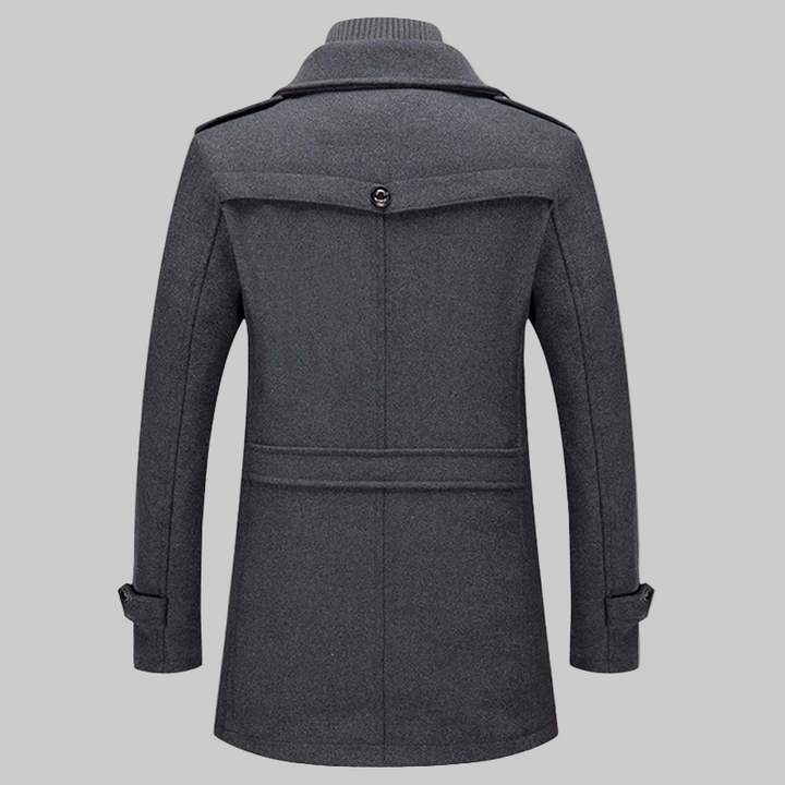 Mantello da Uomo Elegante e Leggero in Tessuto Caldo – Versatile per Inverno, Primavera e Autunno 3