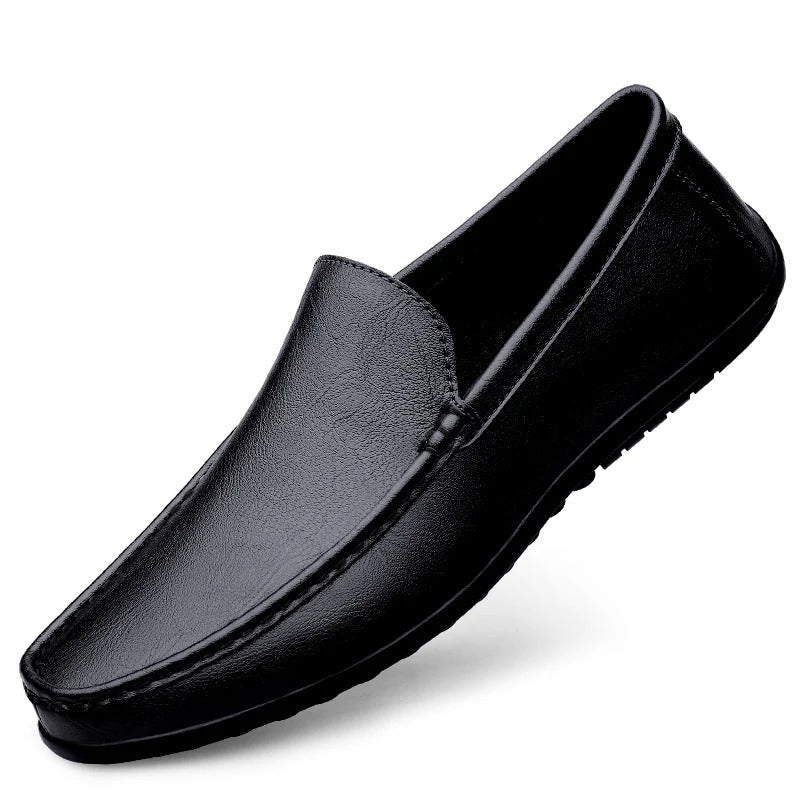 Mocassini Uomo Eleganti in Pelle con Design Classico e Suola Antiscivolo 2