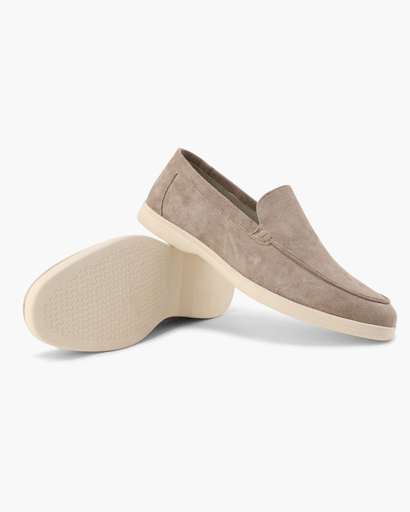 Mocassini Uomo Eleganti in Suede con Soletta di Supporto - Mocassino Uomo Estivo per Occasioni Formali e Casual 0