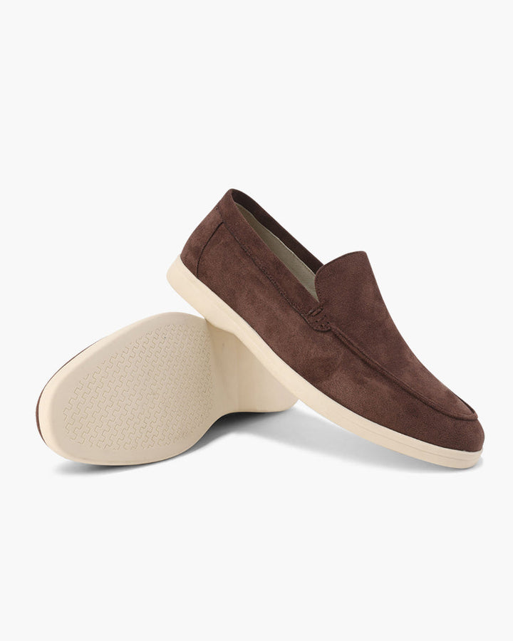 Mocassini Uomo Eleganti in Suede con Soletta di Supporto - Mocassino Uomo Estivo per Occasioni Formali e Casual 11
