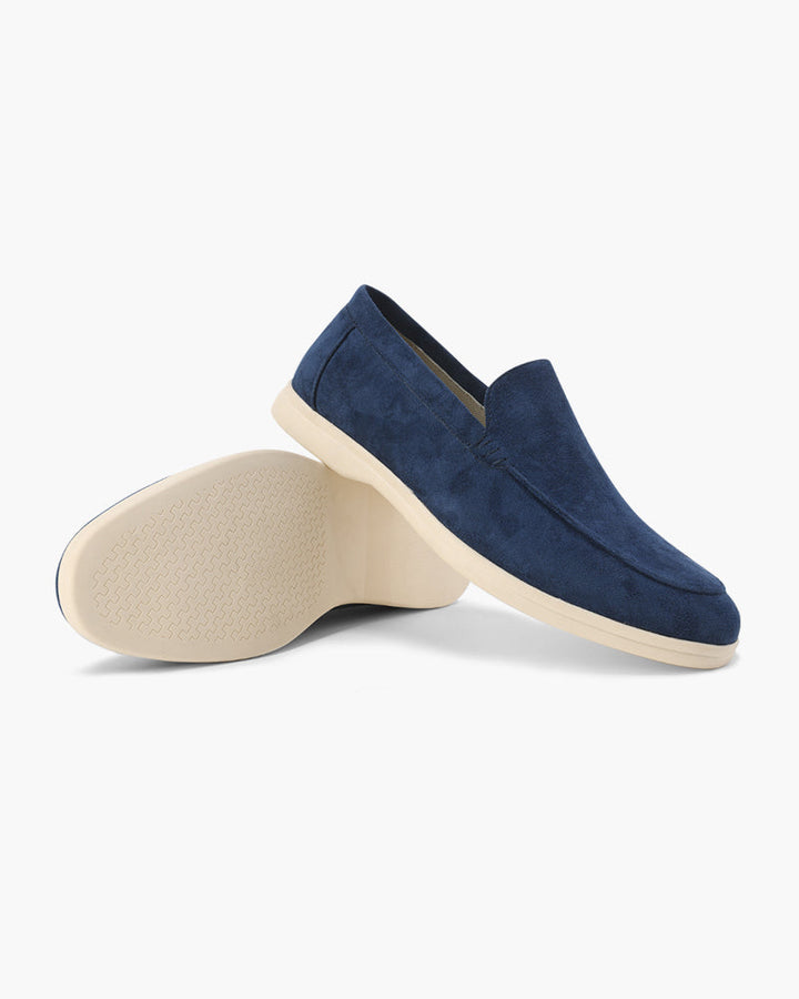 Mocassini Uomo Eleganti in Suede con Soletta di Supporto - Mocassino Uomo Estivo per Occasioni Formali e Casual 14