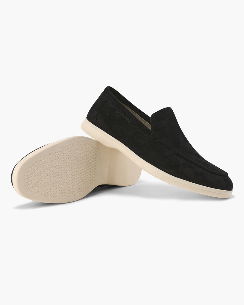 Mocassini Uomo Eleganti in Suede con Soletta di Supporto - Mocassino Uomo Estivo per Occasioni Formali e Casual 7