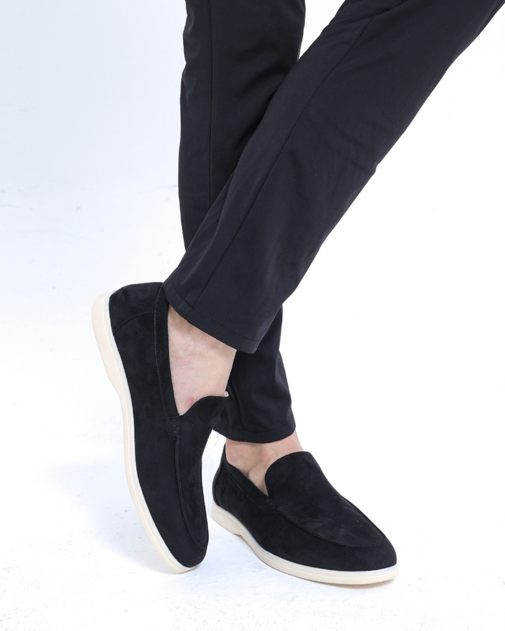 Mocassini Uomo Eleganti in Suede con Soletta di Supporto - Mocassino Uomo Estivo per Occasioni Formali e Casual 8