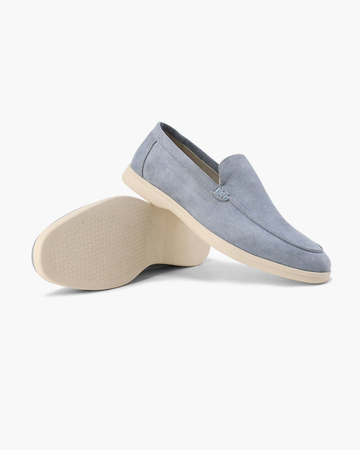 Mocassini Uomo Eleganti in Suede con Soletta di Supporto - Mocassino Uomo Estivo per Occasioni Formali e Casual 9