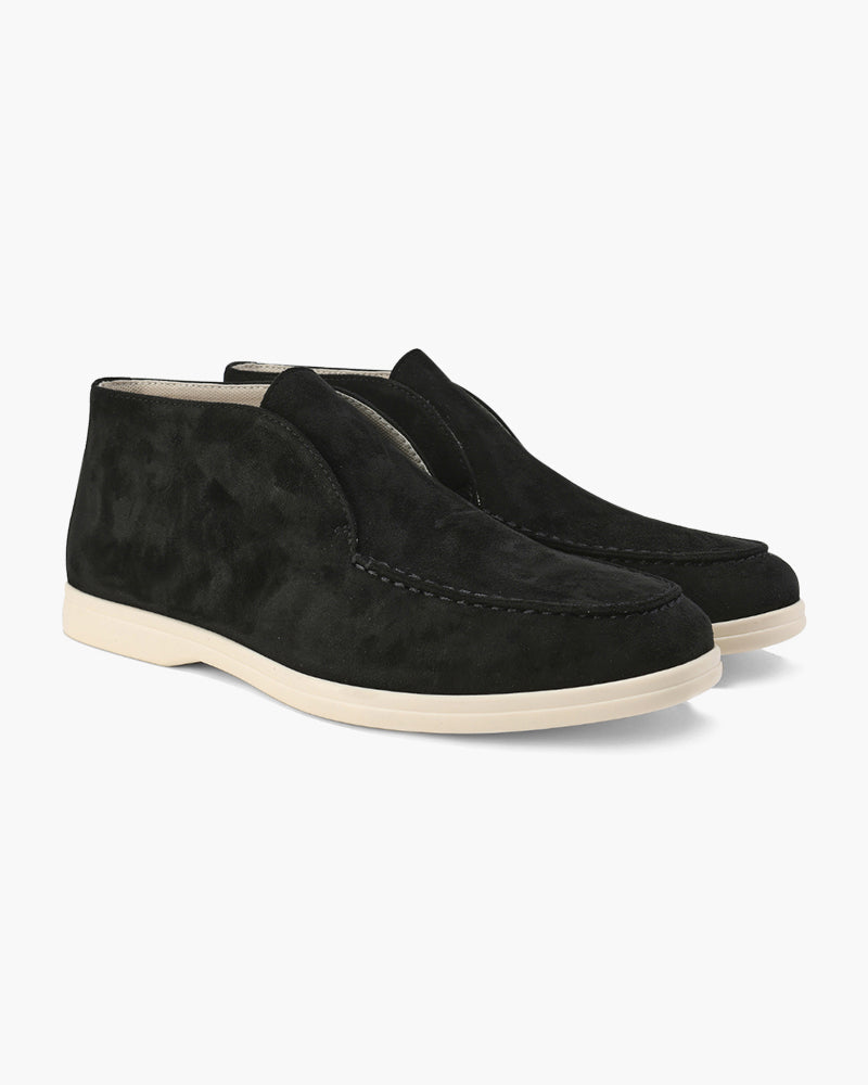 Mocassini Uomo in Suede Eleganti Slip-On per Stile Casual e Formale 0