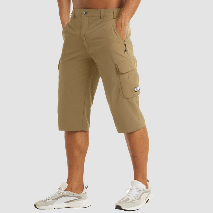 Pantaloni Cargo Estivi da Uomo Versatili per Attività All'aperto