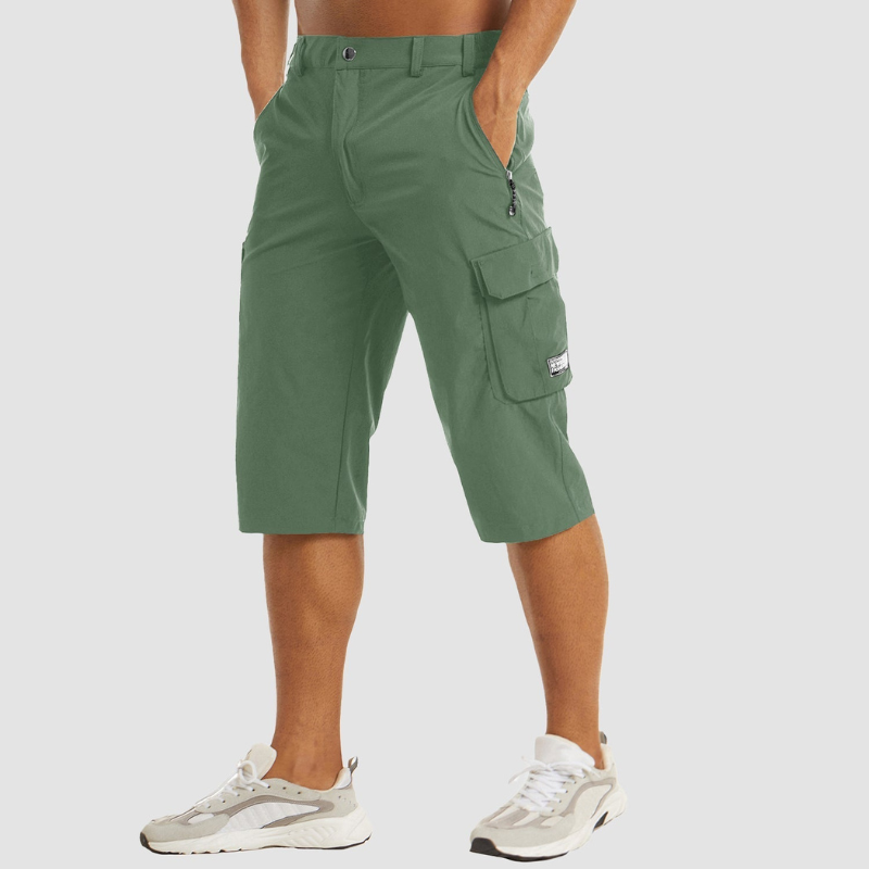 Pantaloni Cargo Estivi da Uomo Versatili per Attività All'aperto
