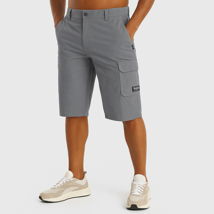 Pantaloni Cargo Estivi da Uomo Versatili per Attività All'aperto