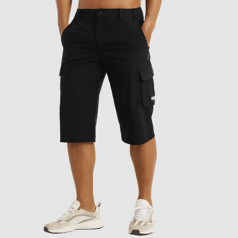 Pantaloni Cargo Estivi da Uomo Versatili per Attività All'aperto