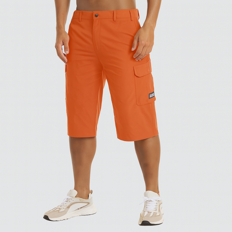 Pantaloni Cargo Estivi da Uomo Versatili per Attività All'aperto