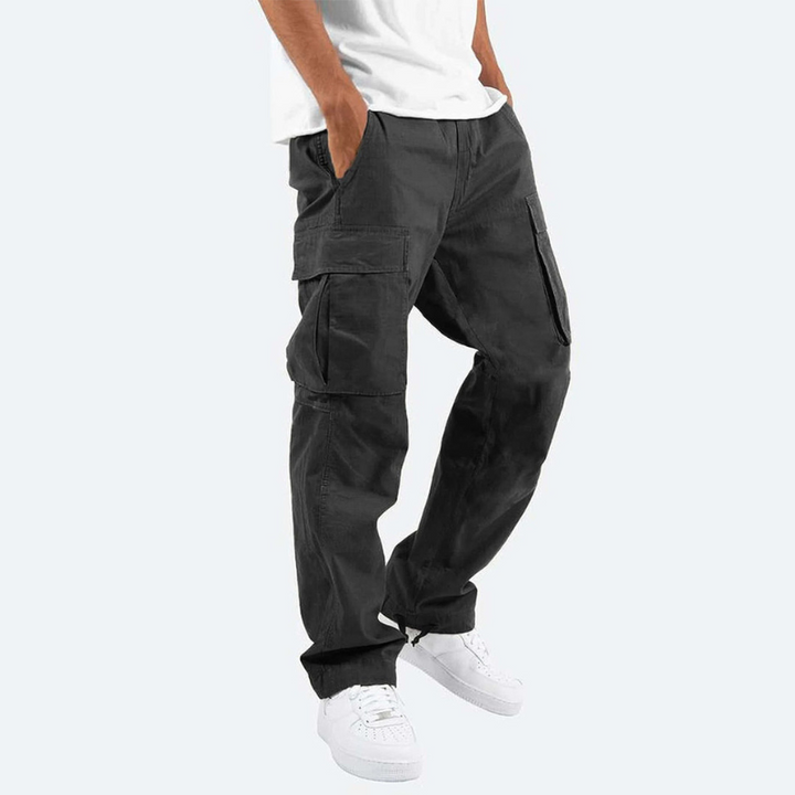 Herren Cargo-Hosen mit Taschen, elegant und vielseitig für den täglichen Gebrauch