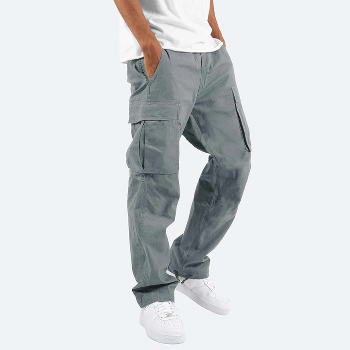 Herren Cargo-Hosen mit Taschen, elegant und vielseitig für den täglichen Gebrauch