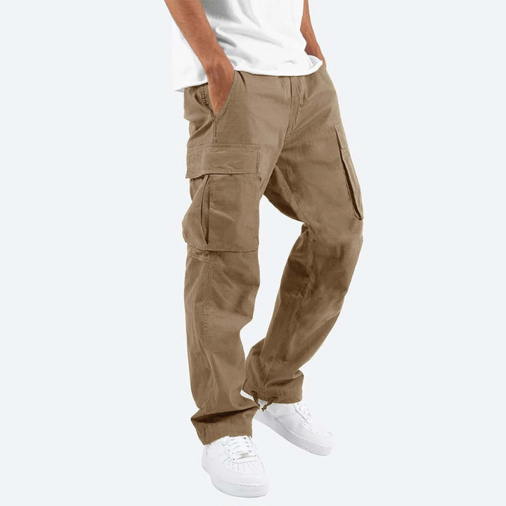 Herren Cargo-Hosen mit Taschen, elegant und vielseitig für den täglichen Gebrauch