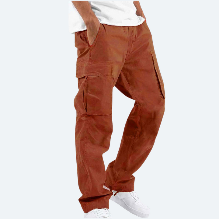 Herren Cargo-Hosen mit Taschen, elegant und vielseitig für den täglichen Gebrauch