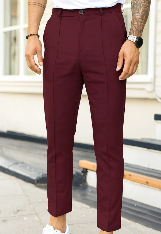 Pantaloni da Uomo Casual Eleganti per Look alla Moda e Comfort Quotidiano