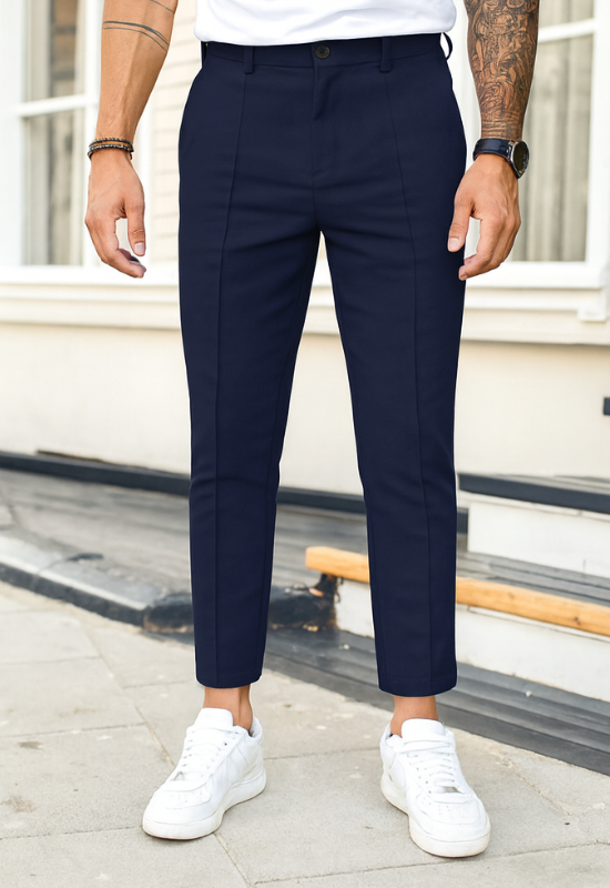 Pantaloni da Uomo Casual Eleganti per Look alla Moda e Comfort Quotidiano