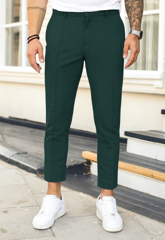 Pantaloni da Uomo Casual Eleganti per Look alla Moda e Comfort Quotidiano