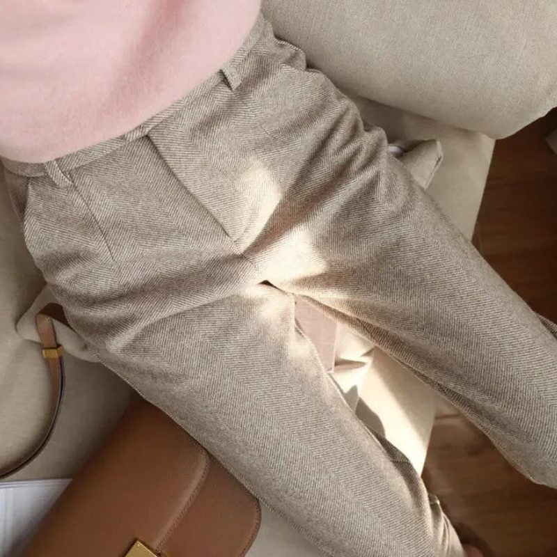 Pantaloni Eleganti Affusolati da Uomo
