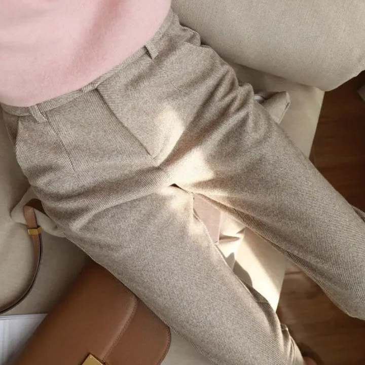 Pantaloni Eleganti Affusolati da Uomo