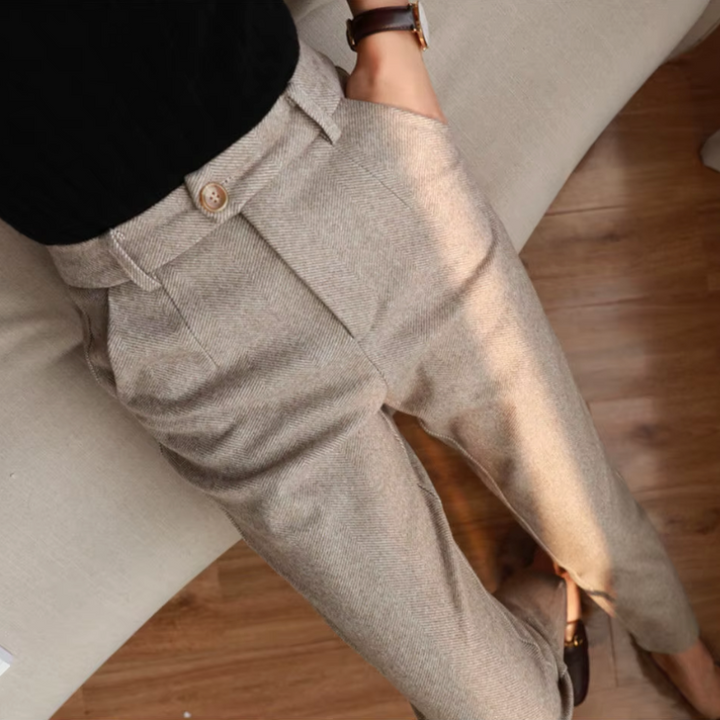 Pantaloni Eleganti Affusolati da Uomo